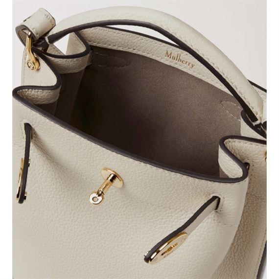 Mulberry Mini Islington Bucket Chalk